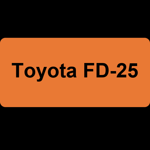 Toyota FD-25